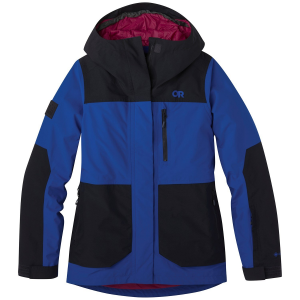 Image of Women's Outdoor Research Kulshan Storm Jacket 2022 in Blue size X-Small | Nylon