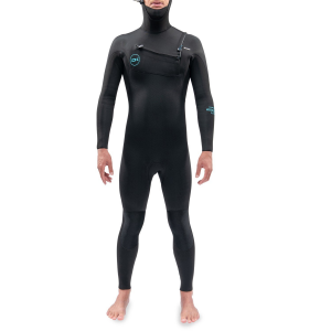 Dakine 4/3 Mission Chest Zip Hooded Wetsuit 2024 - S in Black size X-Large | Nylon/Polyester/Neoprene
