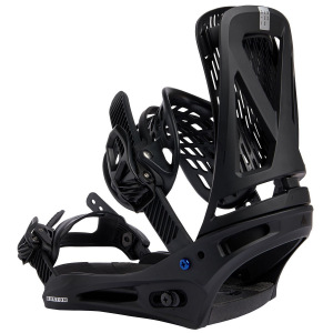 Image of Burton Genesis Snowboard Bindings 2025 in Black size Medium | Nylon