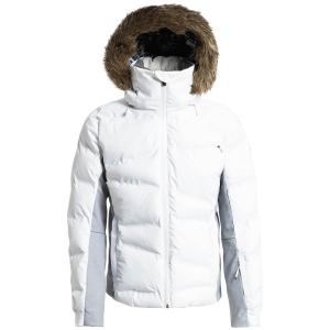Women's Roxy Snowstorm Jacket 2023 in White size 2X-Large