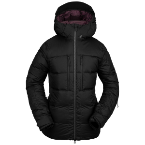 Women's Volcom Lifted Down Jacket 2023 in Black size X-Large | Lycra/Polyester