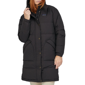 Women's Patagonia Downdrift Parka Jacket 2023 in Black size X-Small | Nylon/Polyester/Plastic