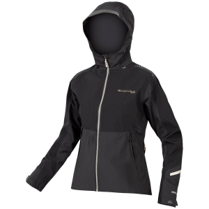 Women's Endura MT500 Waterproof Jacket II 2023 in Black size Small | Lycra