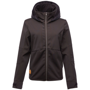 Women's Flylow Callie Softshell Jacket in Black size X-Small | Nylon/Spandex