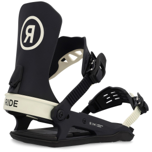Ride C-8 Snowboard Bindings 2023 in Black size Medium | Nylon/Aluminum/Rubber