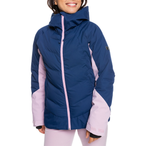 Women's Roxy Dusk Jacket 2023 in Blue size X-Large | Polyester