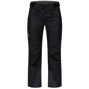 Women's Haglofs Lumi Form Pants 2024 in Black size Medium | Polyester