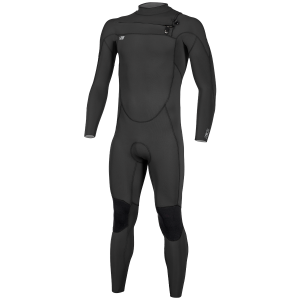 Image of O'Neill 3/2 Ninja Chest Zip Wetsuit 2024 in Black size Large | Rubber/Neoprene