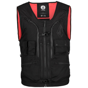 Image of Volcom Iguchi Slack Vest Men's 2025 in Black size Large | Nylon/Polyester