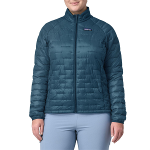 Image of Women's Patagonia Micro Puff Jacket 2024 - XXS in Blue size 2X-Small | Nylon/Polyester