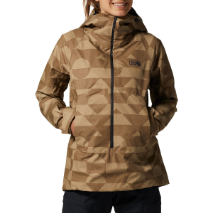 Women's Mountain Hardwear FireFall/2(TM) Anorak Jacket 2022 in Brown size X-Small | Nylon