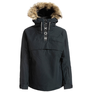 Women's Roxy Shelter Jacket 2023 in Black size X-Large | Polyester
