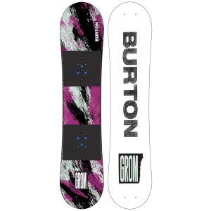 Image of Kid's Burton Grom Snowboard 2024 in Purple size 130