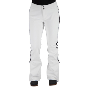 Women's Obermeyer Bond Sport Petite Softshell Pants 2024 in White | Nylon/Elastane/Polyester