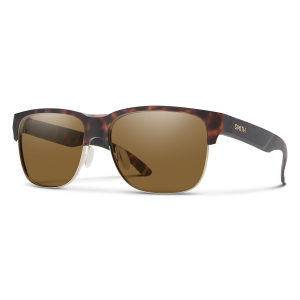 Image of Smith Lowdown Split Sunglasses 2024 in Black | Polyester