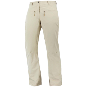 Women's Salomon Brilliant Pants 2023 in Brown size X-Large | Elastane/Polyester