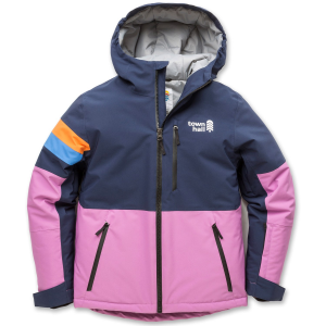 Kid's Town Hall Mountain Town Winter Jacket 2024 in Orange size Large | Polyester