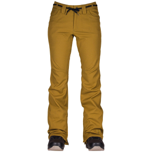 Women's L1 Heartbreaker Twill Pants 2023 Green size Medium | Polyester/Denim