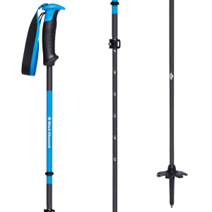 Black Diamond Razor Pro Ski Poles 2024 size 39-49 | Aluminum/Rubber