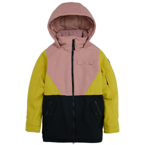 Kid's Burton Khione Jacket Girls' 2024 Pink in Black size Medium | Polyester