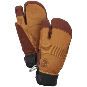 Hestra Freeride CZone 3-Finger Mittens 2025 in Black size 8 | Polyester