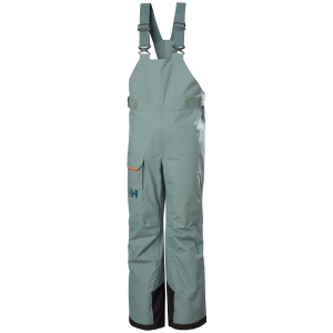 Image of Kid's Helly Hansen Summit Bibs 2025 in Green size 10 | Polyester