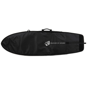 Creatures of Leisure Hardwear Fish Day Use Surfboard Bag 2024 in Black size 6'3" | Nylon/Polyester