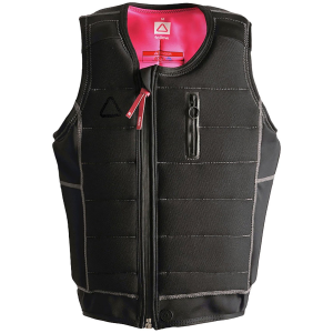 Follow TBA Wake Vest 2023 in Black size Medium | Leather/Neoprene