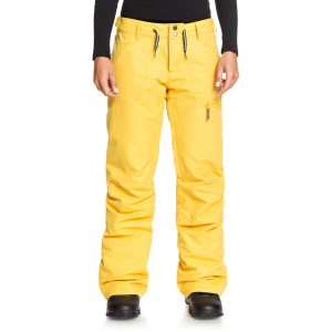 Women's Roxy Nadia Pants Yellow size X-Small | Polyester