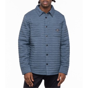 686 Engineered Quilted Shacket Men's 2023 in Blue size Small