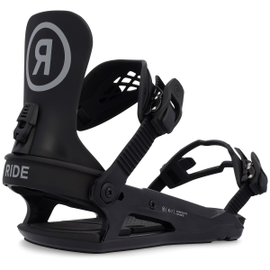 Kid's Ride K-1 Snowboard Bindings 2025 in Black size Medium | Nylon