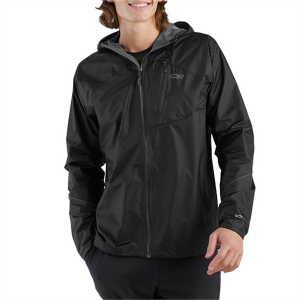 Outdoor Research Helium Rain Jacket Men's 2023 - X2X-Large in Black size 3X-Large | Nylon