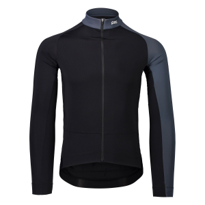 POC Essential Road Mid LS Jersey in Black size Small | Polyester