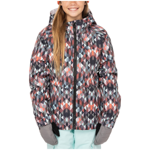 Kid's 686 Athena Insulated Jacket Girls' 2022 in Yellow size Medium | Polyester