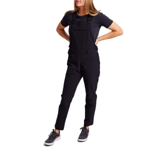 Women's Burton Multipath Overalls 2023 Pant in Black size 24" | Nylon/Spandex