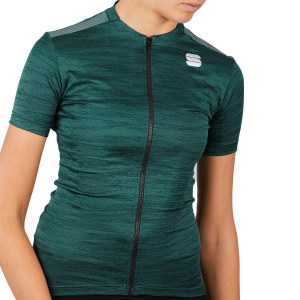 Women's Sportful Supergiara Jersey in Green size Large | Polyester