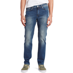 DU/ER Performance Denim Slim Fit Jeans Men's 2023 in Blue size 38" | Spandex/Cotton/Lycra