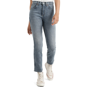 Women's DU/ER High-Rise Straight Jeans 2022 Blue size 34" | Spandex/Cotton/Lycra
