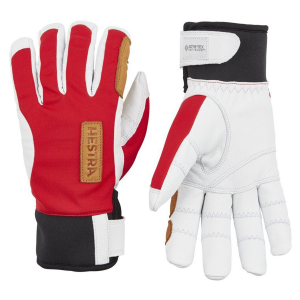 Hestra Ergo Grip Active Wool Terry Gloves 2024 in Red size 10 | Wool/Polyester