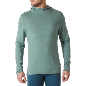 Image of Helly Hansen Lifa Midweight Base Layer Hoodie 2025 Green size Medium | Wool/Polyester