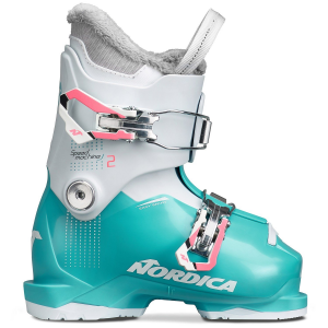 Kid's Nordica Speedmachine J 2 Ski BootsToddler Girls' 2025 in Light Blue size 22.5 | Plastic