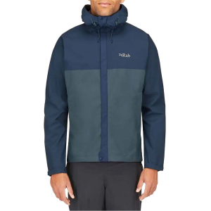 Rab(R) Downpour Eco Jacket Men's 2024 in Blue size Medium | Polyester