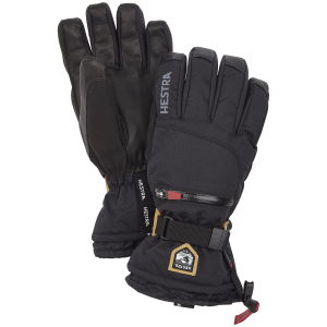 Image of Hestra All Mountain CZone Gloves 2024 in Black size 7 | Leather/Polyester