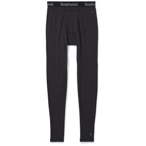 Image of Smartwool Classic Thermal Base Layer Bottoms Men's 2025 in Black size Small