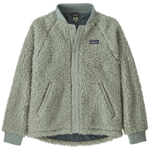 Kid's Patagonia Retro-X Bomber Jacket Girls' 2024 Grayling in Brown size Small | Polyester