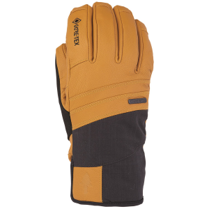 Image of POW Royal GORE-TEX Gloves 2025 in Gold size Large | Leather