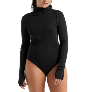 Women's Icebreaker Queens Tank Top Bodysuit 2023 in Black size X-Small | Wool