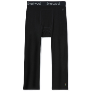 Image of Smartwool Classic Thermal Base Layer 3/4 Bottoms Men's 2025 in Black size Small