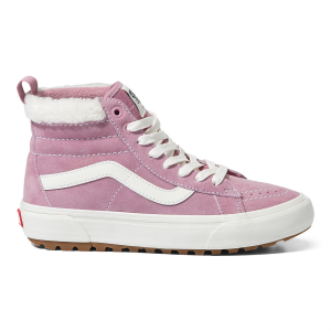 Women's Vans SK8-Hi MTE-1 Shoes 2022 in Pink size 10 | Leather/Rubber