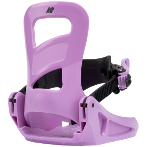Kid's K2 Lil Kat Snowboard BindingsToddler Girls' 2023 in Purple size Small | Nylon